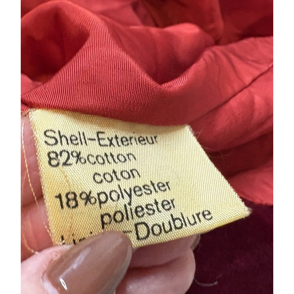 Vtg Oleg Cassini Designer Womens Red Velvet Jacket Holiday Black Tie Lined XS/S* - Picture 8 of 11
